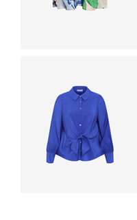 Shop the Isabella Long Sleeve Tie Front Shirt