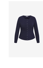 Shop the Cassia Button Through Rib To