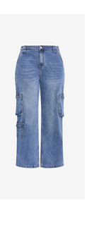 Shop the Harley Fit Miley Cargo Regular Jean