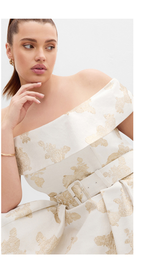 Shop the High Status Jacquard Gown