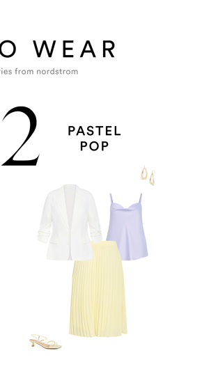 Shop the Chiffon Pleat Midi Skirt