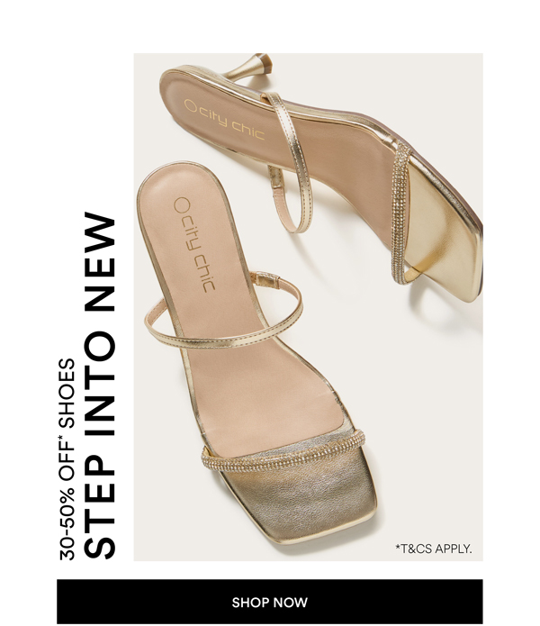 Shop 30-50% Off* Shoes
