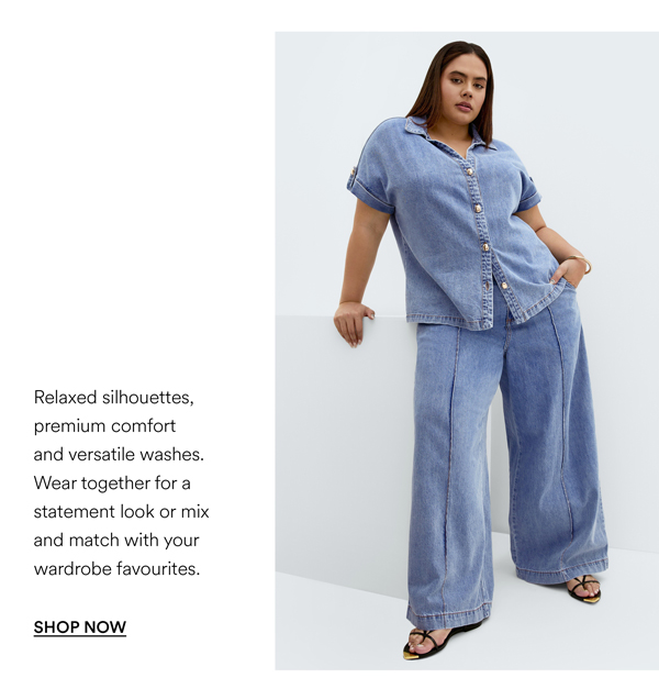 Shop the Tilly Cotton Denim Pant