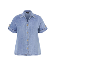 Shop the Tilly Cotton Denim Shirt