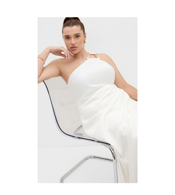 Shop the Jayne One Shoulder Maxi Dress