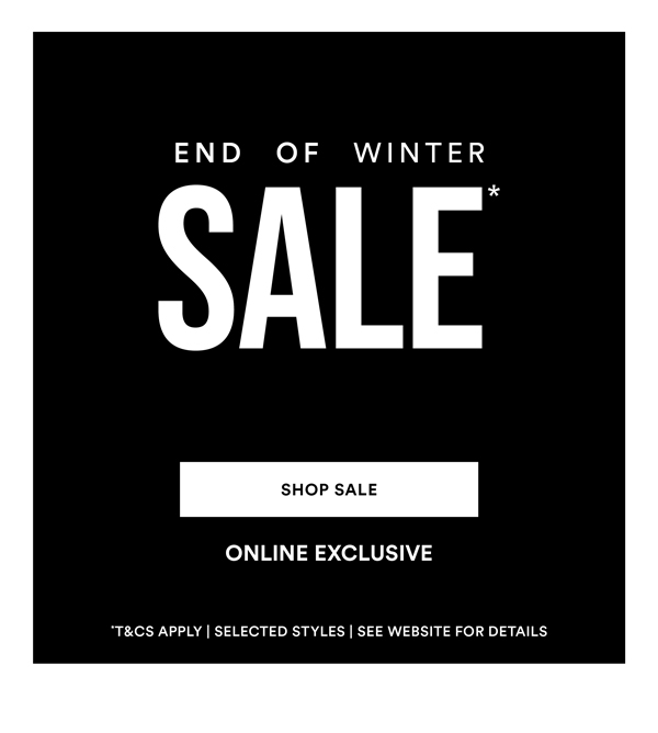 Shop Sale