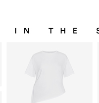Shop the Zanzibar Asymmetrical Side Tie Tee