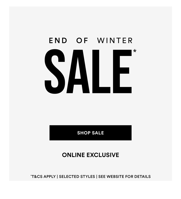 Shop Sale