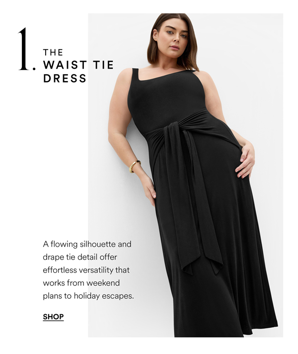 Shop the Drape Waist Tie Maxi Dress