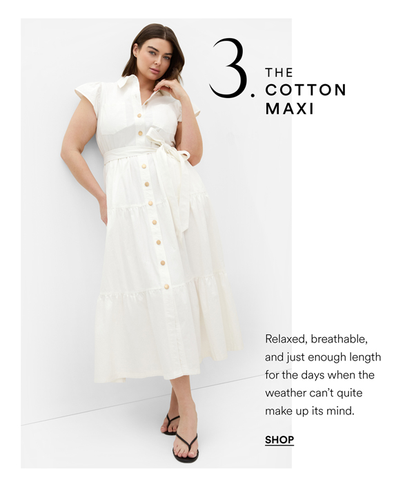 Shop the Kelise Cotton Maxi Dress