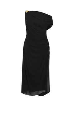 Shop the Vivid Shoulder Detail Maxi Dress