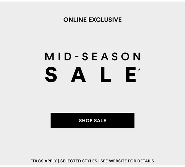 Shop Sale*