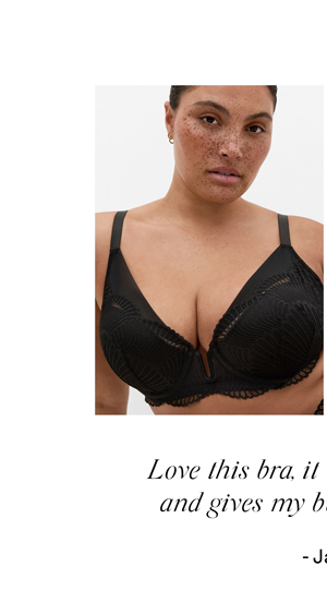 Shop the Lia Contour Plunge Lace Bra