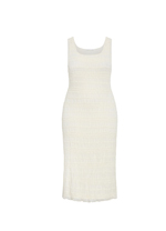 Shop the Emelia Sleeveless Shirred Dress