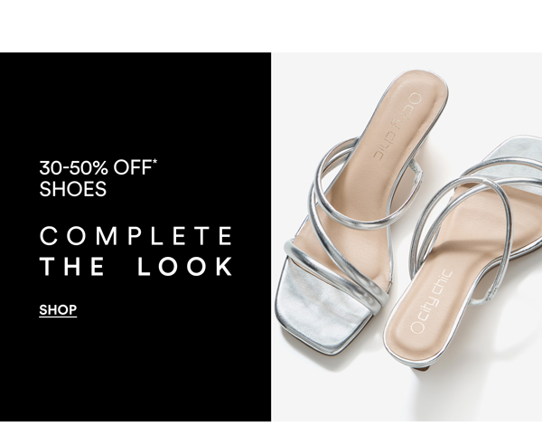 Shop 30-50% Off* Shoes