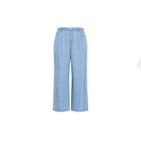 Shop the Evani Soft Denim Wide Leg Pant