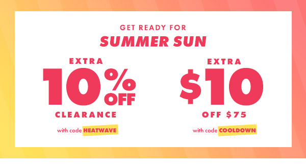 Summer Sun Sale