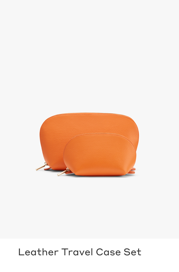 Introducing Our New Travel Case Set Cuyana