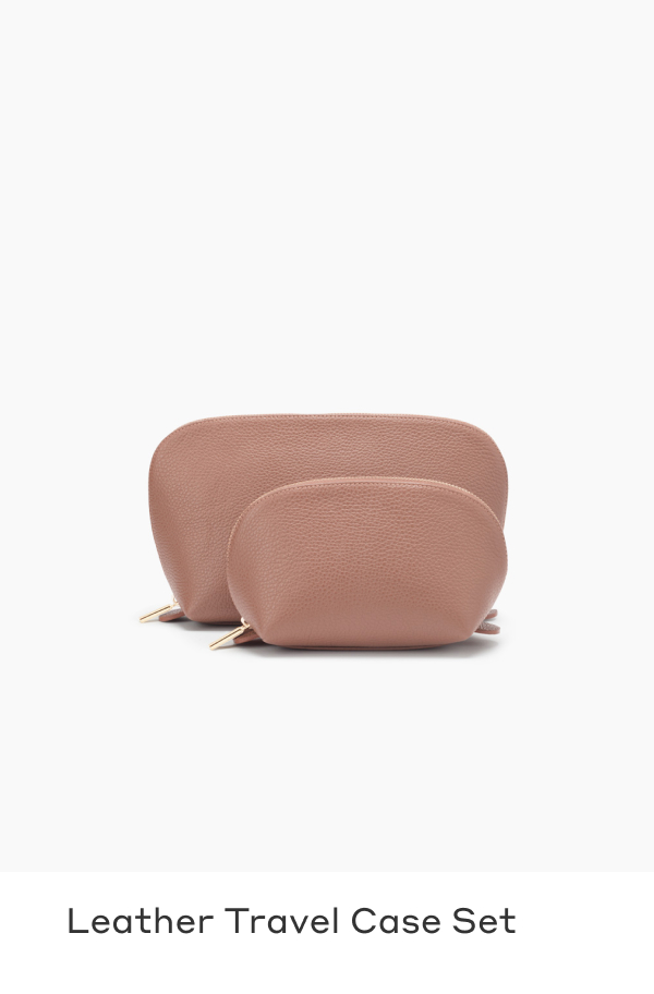 Introducing Our New Travel Case Set Cuyana