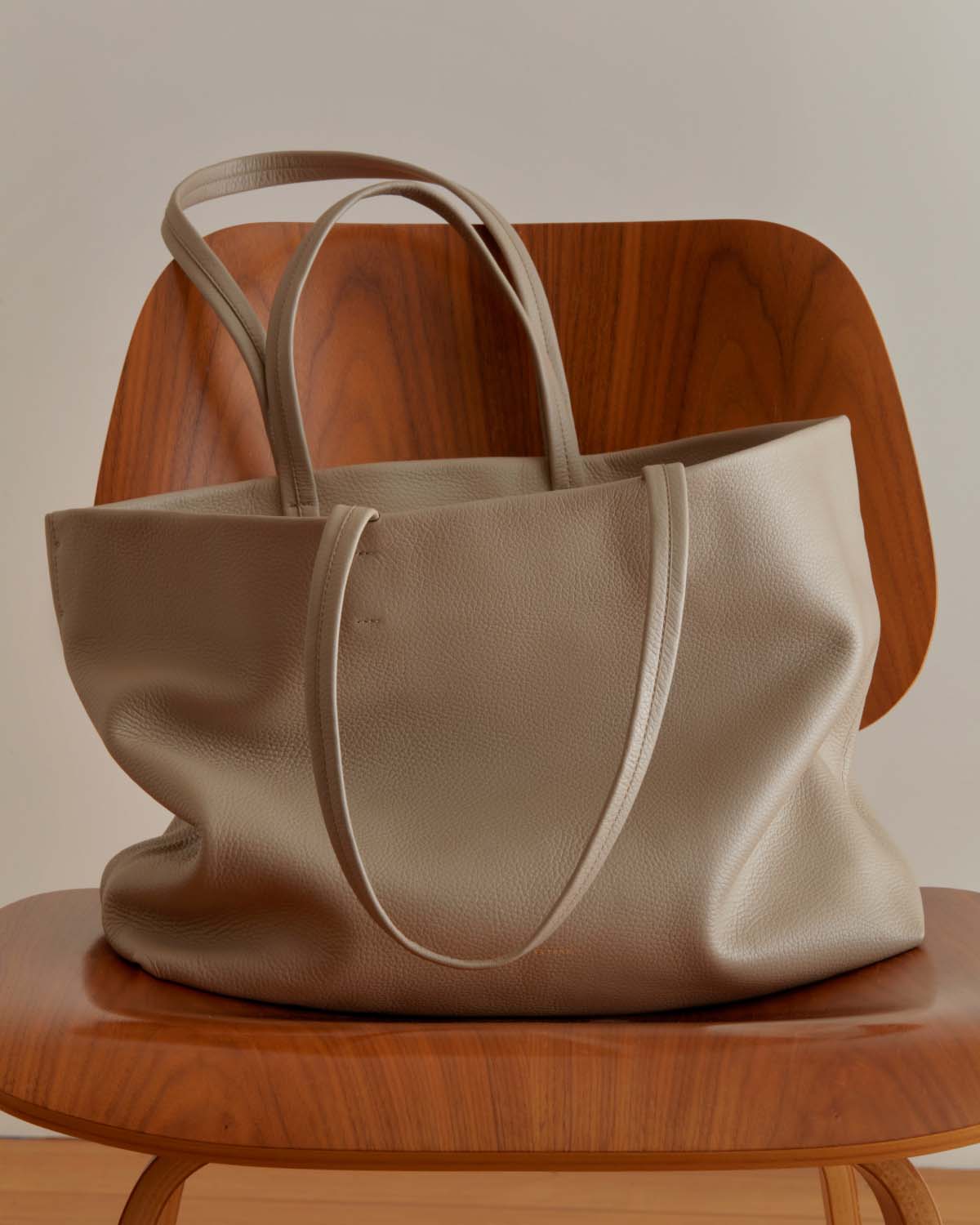 Cuyana, Bags, Cuyana New Small Easy Tote In Cappuccino Bag Purse Pebbled  Italian Leather Nwt