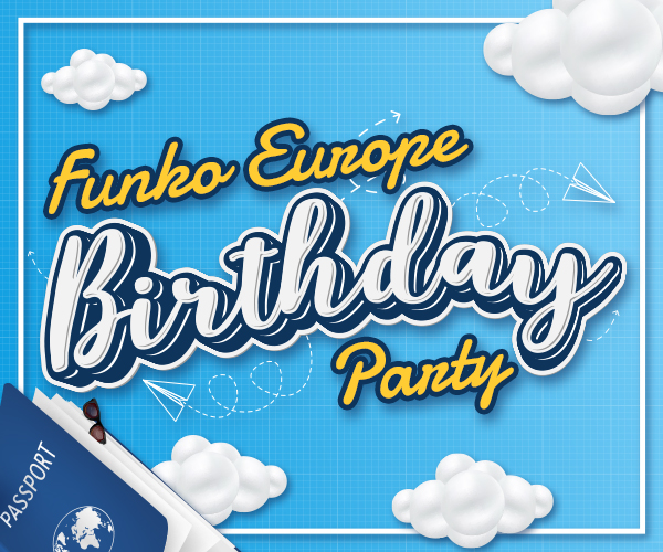 Funko announces a new I Love Europe Freddy Funko POP! For their 3rd  birthday over at funkoeurope.com ~ going live 9AM BT Monday ~ #FPN…