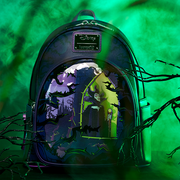 Limited Edition Maleficent Window Box Glow Mini Backpack