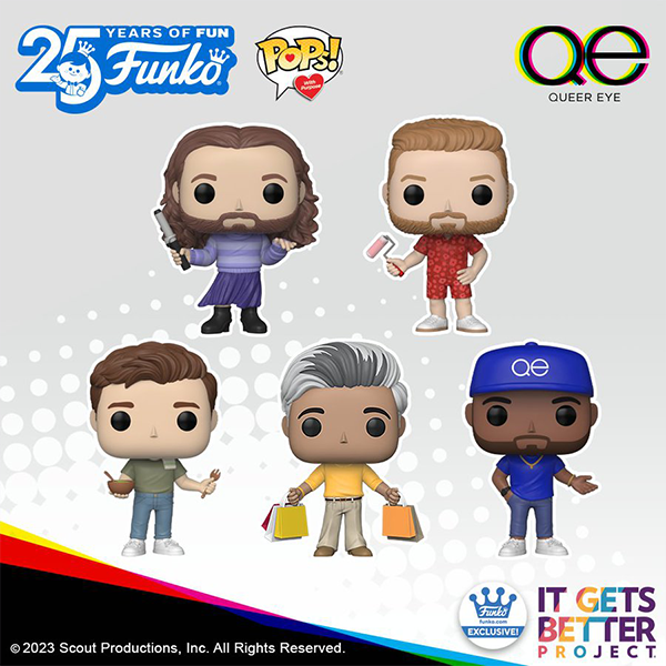 Queer Eye Funko Pop! Complete Set (5) (PRE-ORDER Ships November