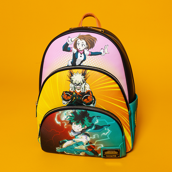 Loungefly Dragon Ball Z Triple Pocket Backpack