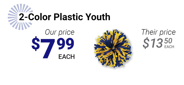 Chasse Solid Plastic Youth Pom
