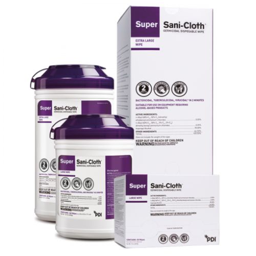 Professional Disposables Super Sani-Cloth Disinfectant Wipes