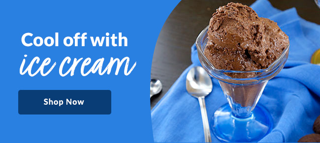 Cool off with ice cream - View Recipes