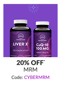 20% off* all MRM products