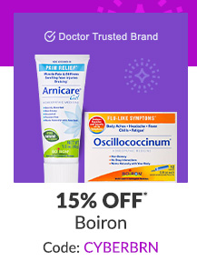 15% off* all Boiron products