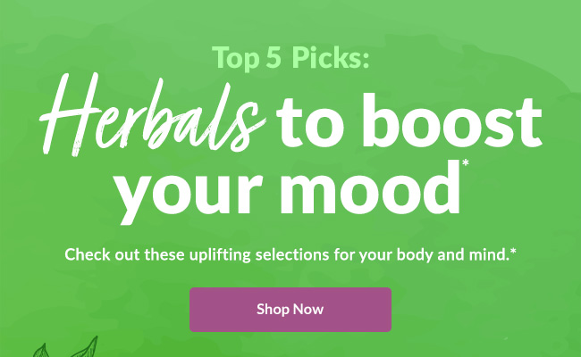 Check out these uplifting selections for your body and mind.* Shop Now