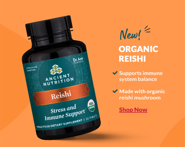 Organic Reishi. Supports immune system balance. Made with organic reishi mushroom. Shop Now.