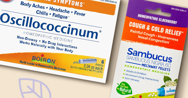 Save on popular cough, cold, and flu homeopathic remedies.
