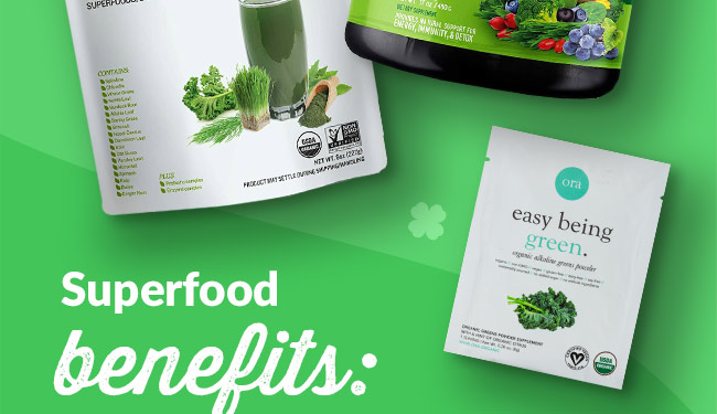 Superfood benefits: -Antioxidant protection -Key vitamins and minerals