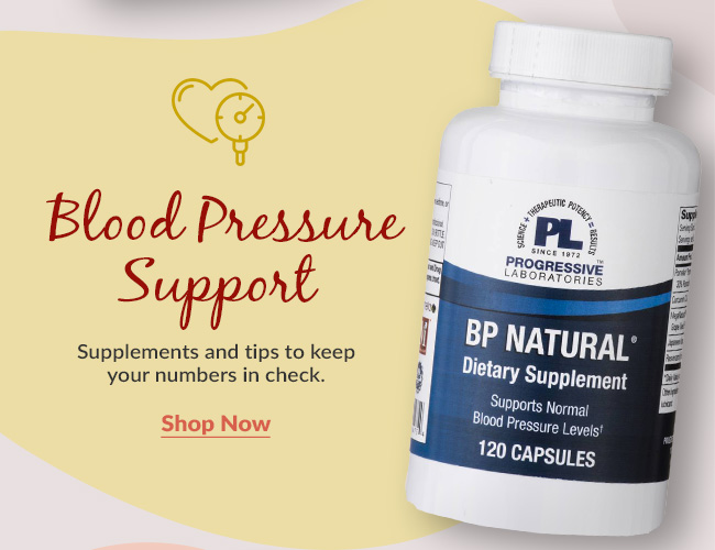 Blood Pressure Support: Supplements and tips to keep your numbers in check. Shop Now