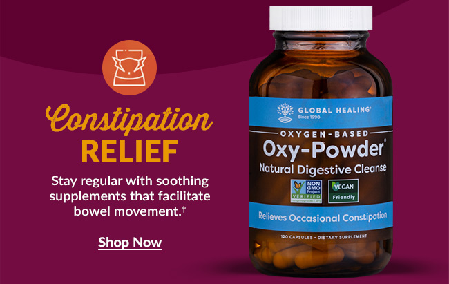Constipation Relief: Stay regular with soothing supplements that facilitate bowel movement.† Shop Now