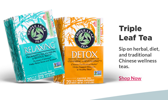 Sip on herbal, diet, traditional Chinese wellness teas. Shop Now