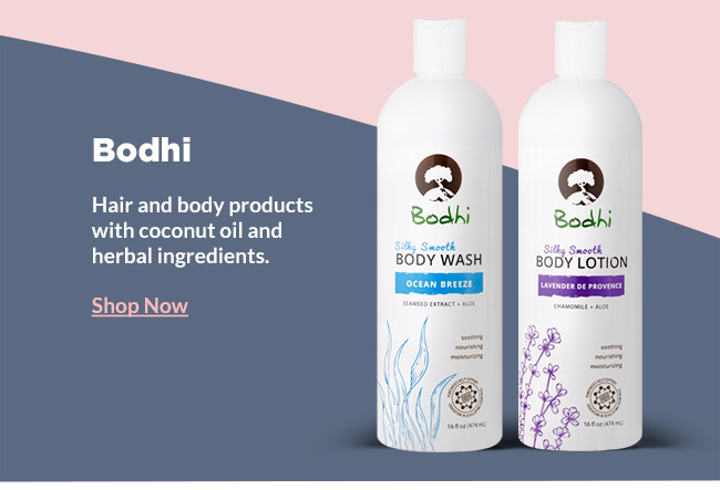 Hair and body products with coconut oil and herbal ingredients. Shop Now