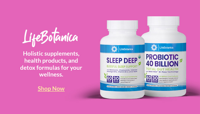 LifeBotanica: Holistic supplements, health products, and detox formulas for your wellness.
