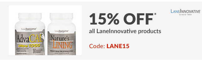 15% off* all LaneInnovative products. Code: LANE15