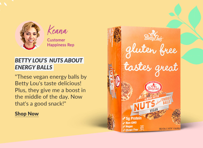 Betty Lou's Nuts About Energy Balls