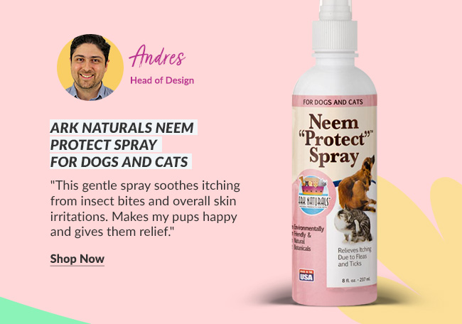 Ark Naturals Neem Protect Spray for Dogs and Cats