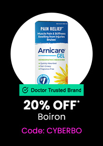 Boiron: 20% off* all Boiron products. Code: CYBERBO. Shop Now.