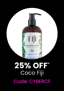 Coco Fiji: 25% off* all Coco Fiji products. Code: CYBERCF. Shop Now.
