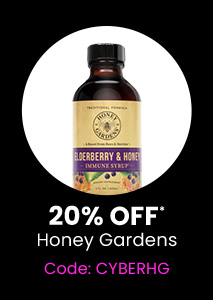Honey Gardens: 20% off* all Honey Gardens products. Code: CYBERHG. Shop Now.