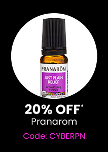 Pranarom: 20% off* all Pranarom products. Code: CYBERPN. Shop Now.