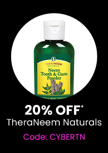 TheraNeem Naturals: 20% off* all TheraNeem Naturals products. Code: CYBERTN. Shop Now.